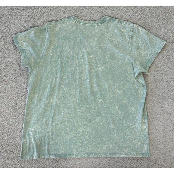 Hello Kitty & Friends‎ T-Shirt Adult 3XL Mineral Wash Green Short Sleeves - Picture 7 of 7